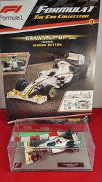 F1 Car Collection - Brawn GP 01 - 2009 Jenson Button 1:43, Overige merken, Ophalen of Verzenden, Zo goed als nieuw, Auto