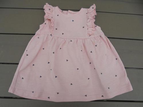 K222 Roze jurkje HEMA maat 68, Kinderen en Baby's, Babykleding | Maat 68, Zo goed als nieuw, Meisje, Jurkje of Rokje, Ophalen of Verzenden