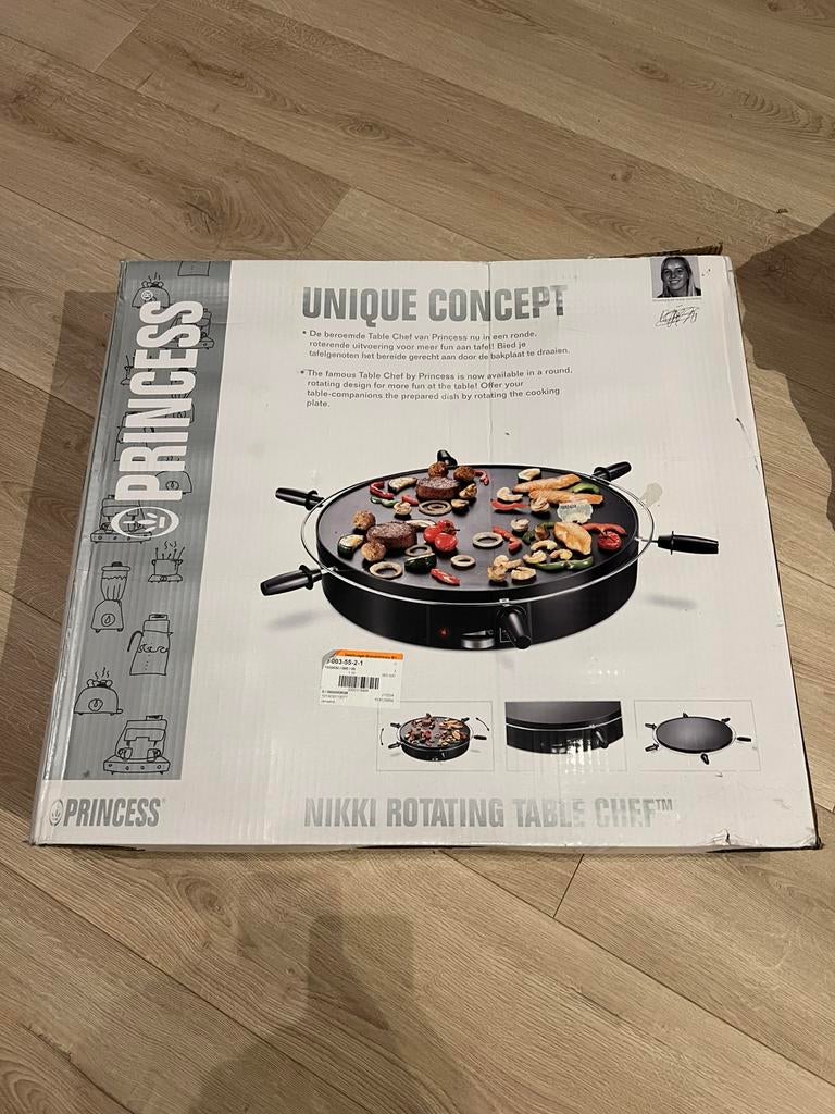 Bakplaat Princess, Witgoed en Apparatuur, Grillplaten, Ophalen of Verzenden, Zo goed als nieuw