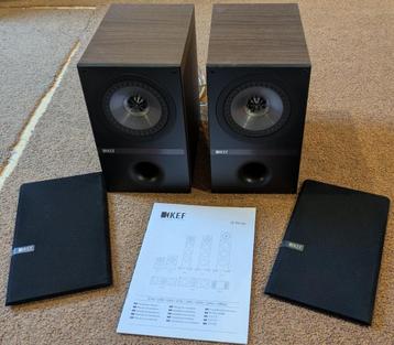 KEF Q100 speakers incl kabels en vergulde pluggen beschikbaar voor biedingen