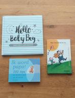 Invulboek hello baby boy plus 2 boeken voor opa en papa, Ophalen, Zo goed als nieuw, Zwangerschap en Bevalling