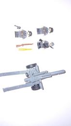 ww2 bricks duitse veld kanon met 3 minifigures +wapenss, Kinderen en Baby's, Speelgoed | Duplo en Lego, Ophalen of Verzenden, Nieuw