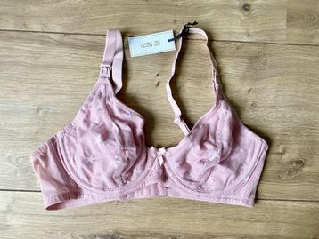 *NIEUW!* VoedingsBH Ivory Rose Maternity 32DD, roze kant beschikbaar voor biedingen