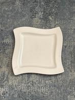 Villeroy & Boch NewWave borden wit, Huis en Inrichting, Keuken | Servies, Ophalen, Gebruikt, Porselein, Bord(en)