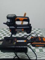Worx Accu Luchtcompressor, 10 bar of meer, Ophalen of Verzenden, Zo goed als nieuw, Minder dan 200 liter/min