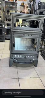 OpenHaard Met Oven–Houtkachels–Gietijzer Haardkachel-Zwart, Ophalen of Verzenden, Vrijstaand, Hout, Nieuw