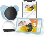 Babyfoon met Camera & 5-inch Scherm + app, Kinderen en Baby's, Babyfoons, Verzenden, Nieuw, 250 meter of meer, Terugspreekfunctie