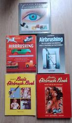 5 x verschillende airbrush boeken, Boeken, Gelezen, Ophalen of Verzenden, Overige onderwerpen