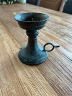 Antieke kandelaar, Antiek en Kunst, Antiek | Kandelaars, Ophalen of Verzenden, Koper of Brons