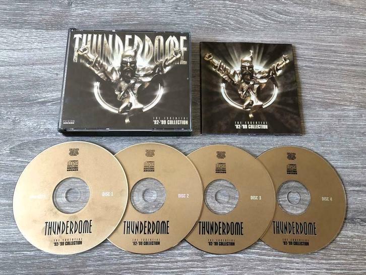ID&T Thunderdome The Essential '92-'99 Oldschool Hardcore, Cd's en Dvd's, Cd's | Dance en House, Zo goed als nieuw, Dance Populair