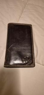 Bruin lederen telefoon mapje, Ophalen of Verzenden, Zo goed als nieuw, Bruin