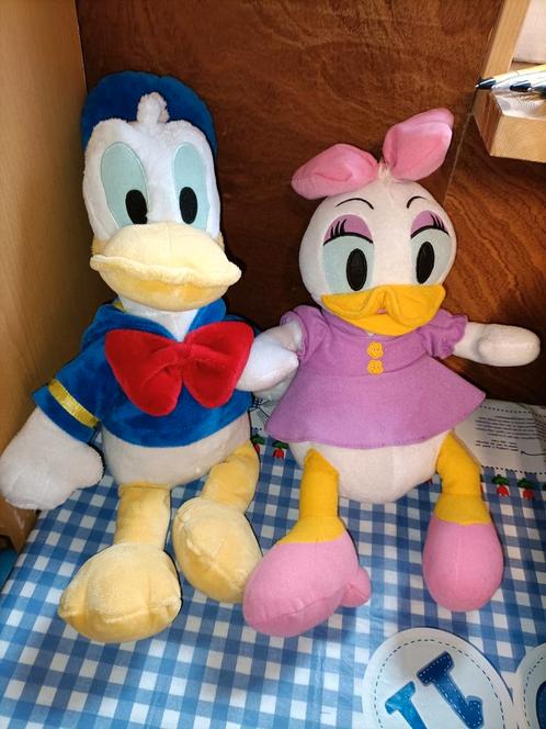 Donald Duck en Katrien Duck knuffel 47 cm en 40 cm, Kinderen en Baby's, Speelgoed | Knuffels en Pluche, Ophalen of Verzenden