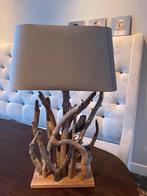 Gave lamp, Huis en Inrichting, Lampen | Tafellampen, Ophalen, Zo goed als nieuw, Hout, 50 tot 75 cm