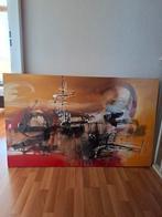 William Malucu schilderij, Antiek en Kunst, Kunst | Schilderijen | Abstract, Ophalen