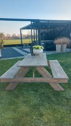 Nieuwe Picknick bank, Ophalen of Verzenden, Nieuw, Rechthoekig, Hout