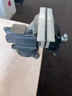 Zware Oxwall bankschroef Japan – Professionele werkbankklem, D, Bankschroef, Ophalen of Verzenden, Zo goed als nieuw