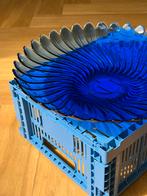 Kobalt blauwe Luminarc schaal, Schaal, Rond, Ophalen of Verzenden, Glas