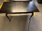 Eettafel uittrekbaar rechthoekig eventueel met 4 stoelen, Huis en Inrichting, Tafels | Salontafels, Ophalen, 50 tot 100 cm, Zo goed als nieuw