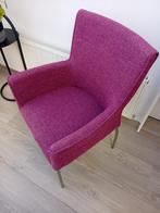 Stoel met armleuning, Huis en Inrichting, Stoelen, Ophalen, Overige kleuren, Zo goed als nieuw, Metaal