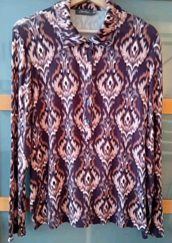 Heel mooie Geisha blouse in mt XL / 42, Kleding | Dames, Blouses en Tunieken, Zo goed als nieuw, Maat 42/44 (L), Overige kleuren