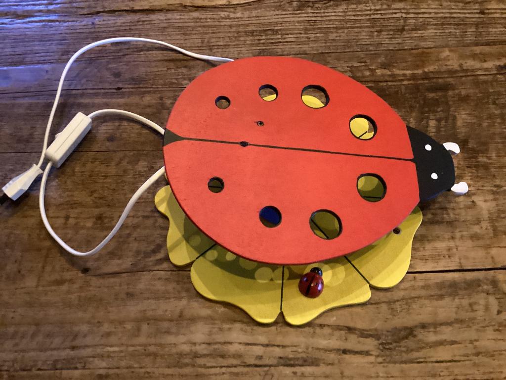 Wandkamp lieveheersbeestje kinderkamer, Kinderen en Baby's, Kinderkamer | Inrichting en Decoratie, Ophalen of Verzenden, Gebruikt