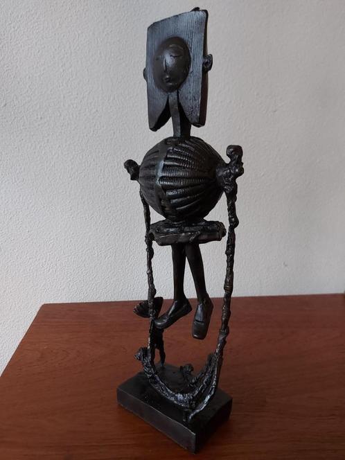 Bronzen Beeld Little girl Jumping Rope (naar) Pablo Picasso, Antiek en Kunst, Kunst | Beelden en Houtsnijwerken, Ophalen of Verzenden