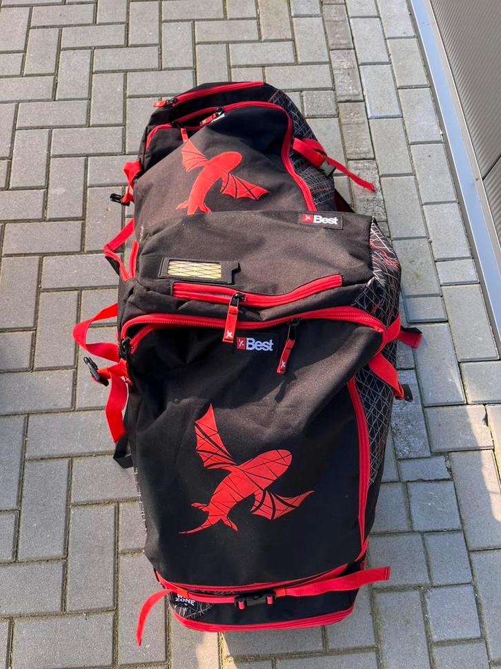 Set van 2 Best Cabo kites met 2 bars, Watersport en Boten, Kitesurfen, Gebruikt, Kite, Geen board, Ophalen