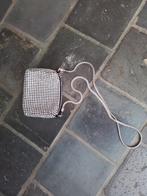 Glittertasje zilver, Ophalen of Verzenden, Zo goed als nieuw, Overige kleuren, Avondtasje