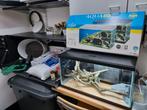 Aquarium 58 liter Ciano 60 led supercompleet zgan, Dieren en Toebehoren, Vissen | Aquaria en Toebehoren, Ophalen, Zo goed als nieuw