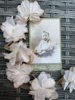 3D stoffen bloemetjes in de kleur off white, Ophalen of Verzenden, Nieuw, Applicatie