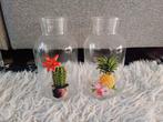 Glazen zomerse vaasjes, Overige kleuren, Nieuw, Ophalen of Verzenden, Glas
