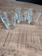 3 glazen espresso kopjes., Verzamelen, Ophalen of Verzenden, Zo goed als nieuw, Overige typen