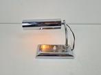 Art Deco Verchroomde Pianolamp bureaulamp 1930, Overige kleuren, N, Overige typen, Ophalen of Verzenden