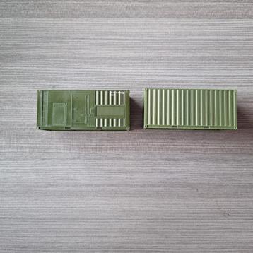 CONTAINER 20ft MILITAIR HERPA beschikbaar voor biedingen