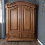 Mooie, degelijke, eikenhouten kast, stofvrij, Huis en Inrichting, Kasten | Buffetkasten, Ophalen, Gebruikt, 200 cm of meer, Klassiek