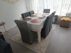 EETTAFEL MET STOELEN 6 STUKS, Ophalen of Verzenden