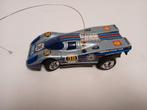 Vintage blikken nikko porsche martini racing, Hobby en Vrije tijd, Ophalen of Verzenden, Gebruikt, Overige schalen, Elektro