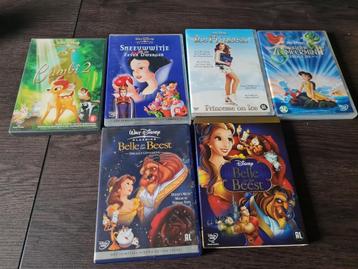 6 diverse Disney dvd's. beschikbaar voor biedingen