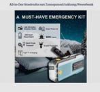 All-in-One Noodradio met Zonnepaneel/zaklamp/Powerbank, Huis en Inrichting, Woonaccessoires | Overige, Ophalen of Verzenden, Nieuw