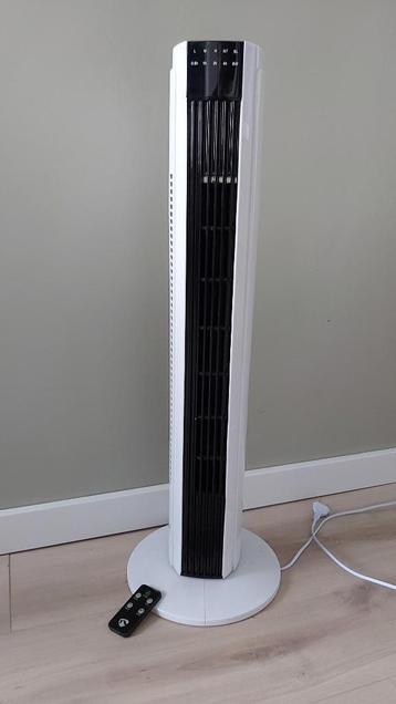 Ventilator - Towerfan (afstandsbediening, timer) beschikbaar voor biedingen