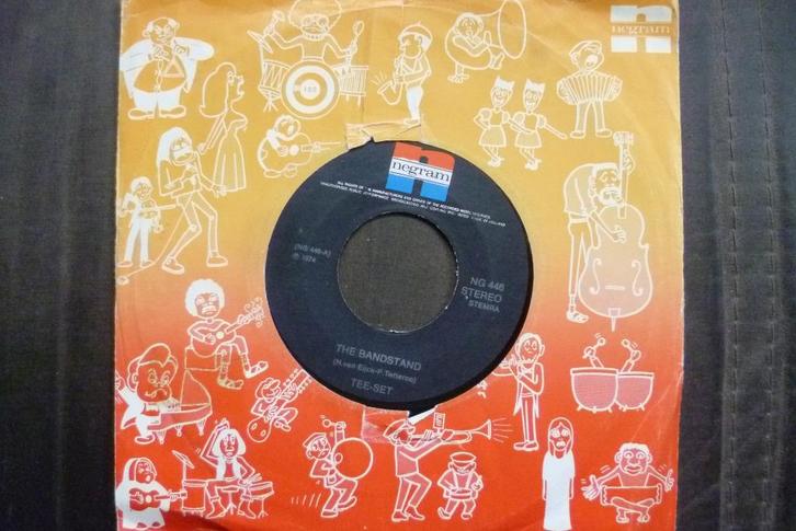 tee set - the bandstand, Cd's en Dvd's, Vinyl Singles, Zo goed als nieuw, Single, Overige genres, 7 inch, Ophalen of Verzenden