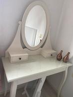 Wit kaptafel /make up tafel Ikea, Zo goed als nieuw, Minder dan 100 cm, Hout, 50 tot 100 cm
