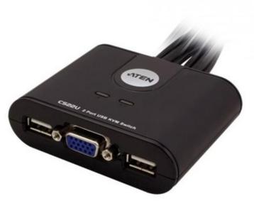 Nieuwe ATEN VGA splitter + kabels CS22U beschikbaar voor biedingen