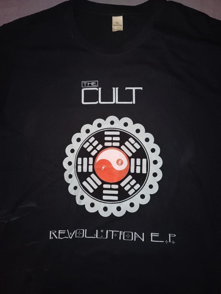 The Cult XL t-shirt, Ophalen of Verzenden, Zo goed als nieuw, Maat 56/58 (XL), Zwart