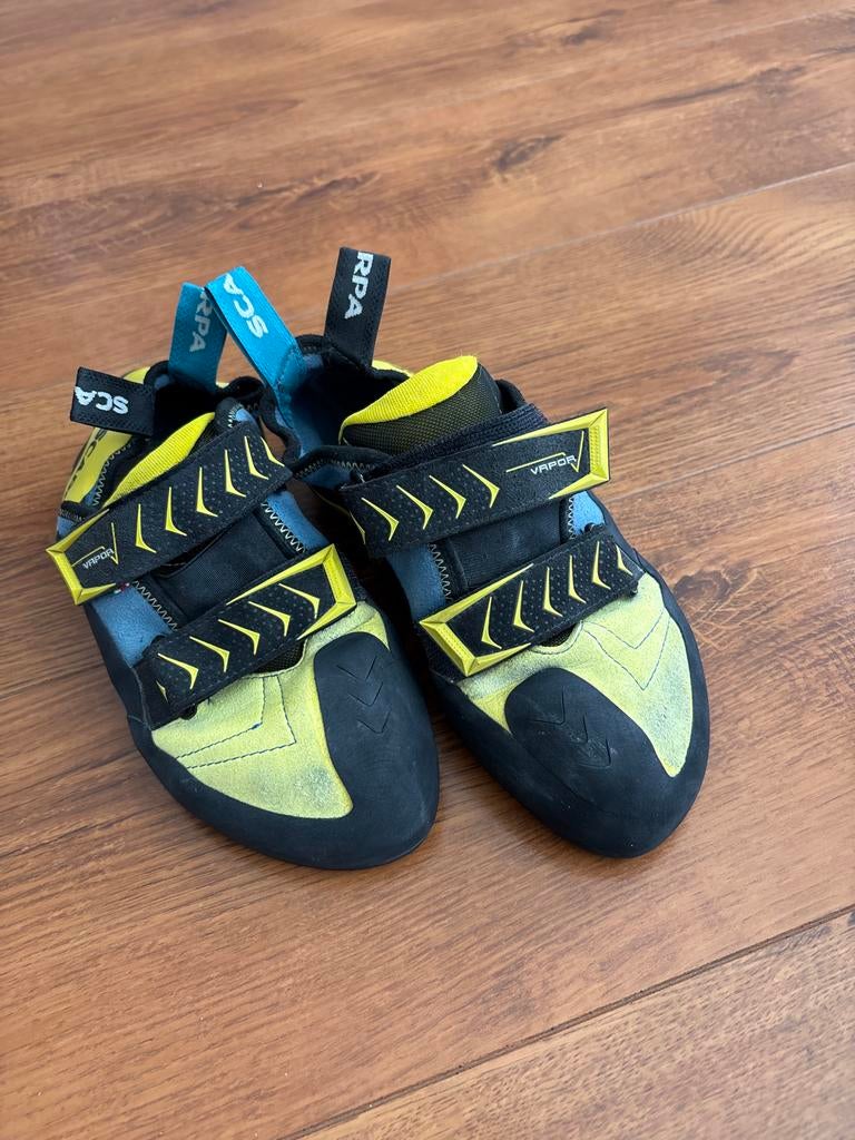 Scarpa Vapor V klimschoenen - Maat 42, Sport en Fitness, Klimsport, Ophalen of Verzenden, Gebruikt, Klimsportschoenen