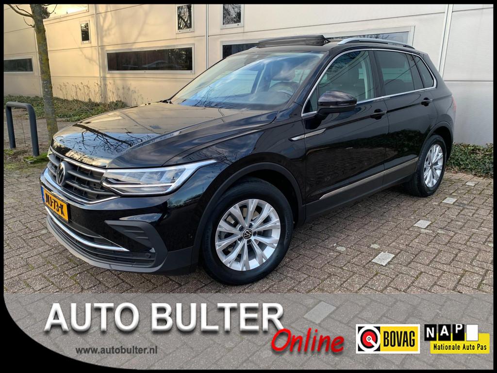 Volkswagen TIGUAN 1.5 TSI Elegance, DSG, Electr.Opendak, Lee, 1441 kg, 4 cilinders, 150 pk, Zwart