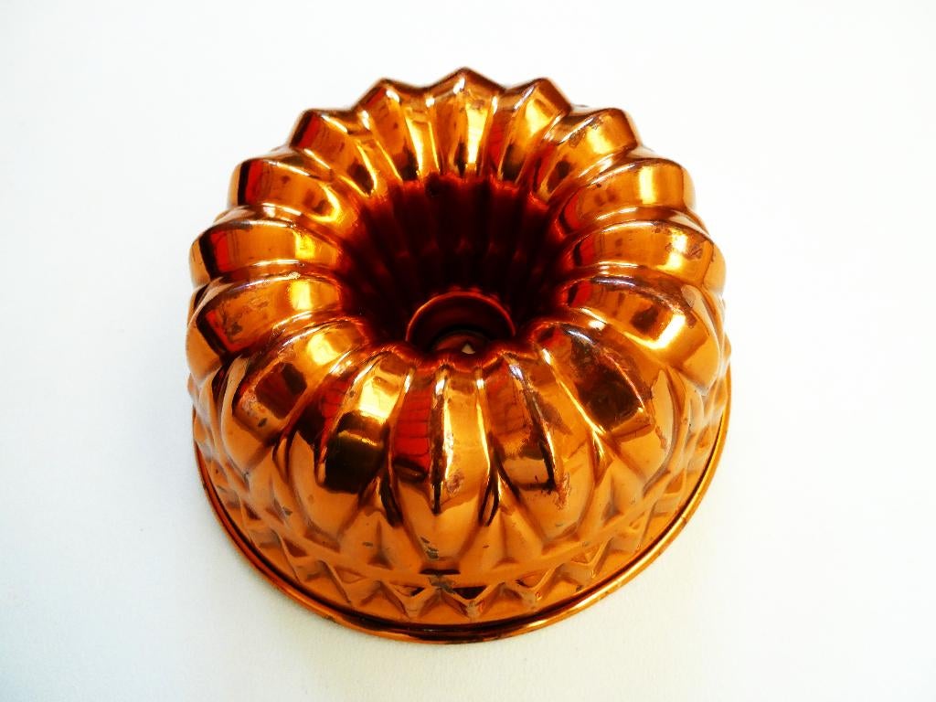 West Germany koperen tulband vorm mal, Antiek en Kunst, Antiek | Keukenbenodigdheden, Ophalen of Verzenden