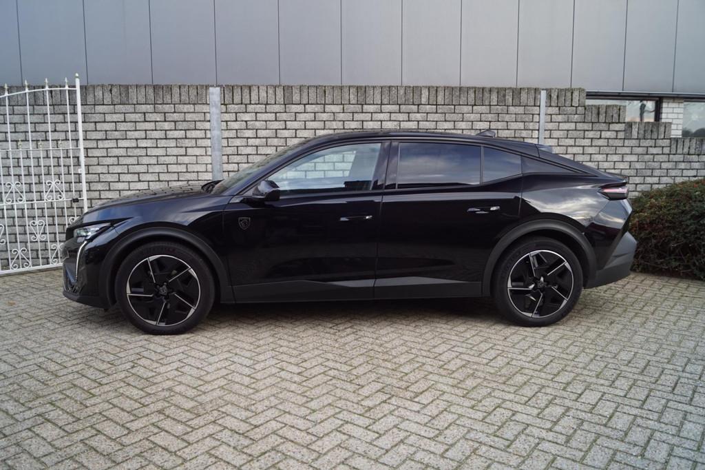Peugeot 408 1.2 PureTech GT 130 PK Autom Panodak Leder/Alcan, Gebruikt, 1199 cc, Zwart, Origineel Nederlands