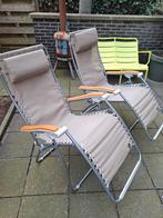 Lafuma relax stoel 2x, Ophalen, Zo goed als nieuw, Campingstoel