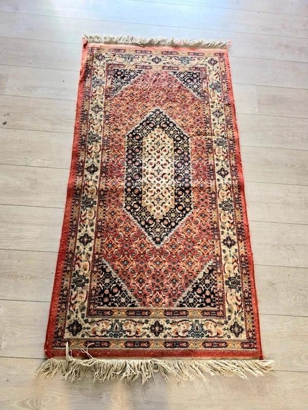 Masterpiece Collection: Authentic Persian Bidjar Accent Rug, Gebruikt, Overige kleuren, Vierkant, 150 tot 200 cm
